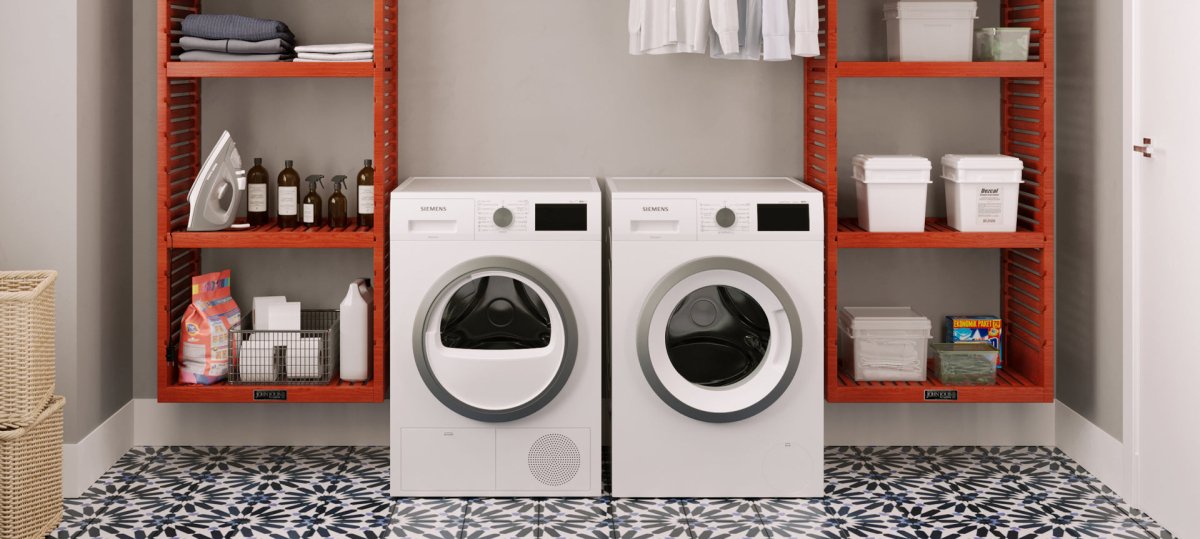 Solid Wood Laundry Room Shelf Organizers - John Louis Home